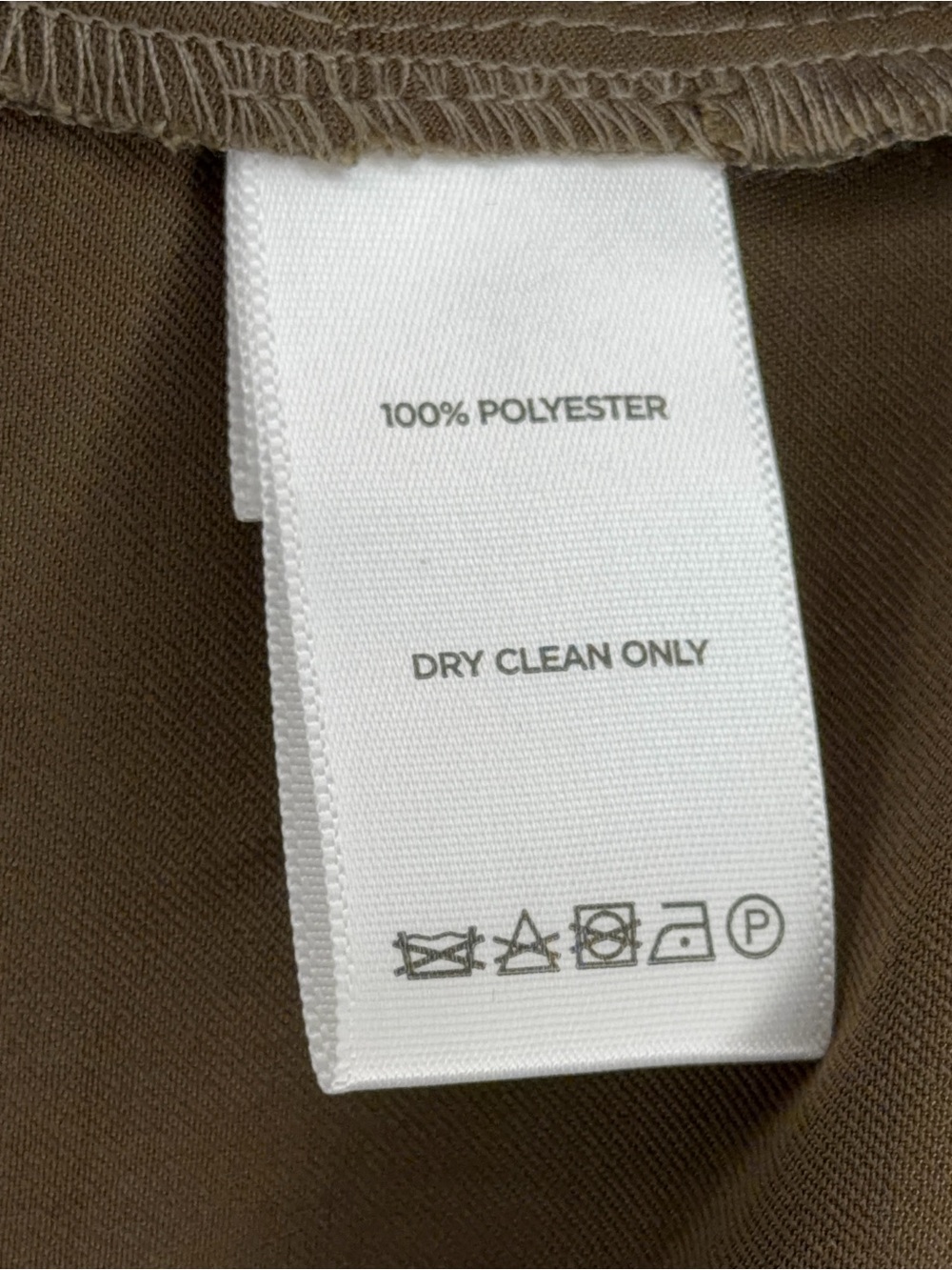 Lilla P Olive Satin Short-Sleeve Blouse - Picture 12 of 12